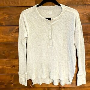 Offline Women Long Sleeve Shirts Size XXS Grey (#568)
